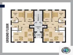 Apt 1 Enler House Apartments - Building BImage 2