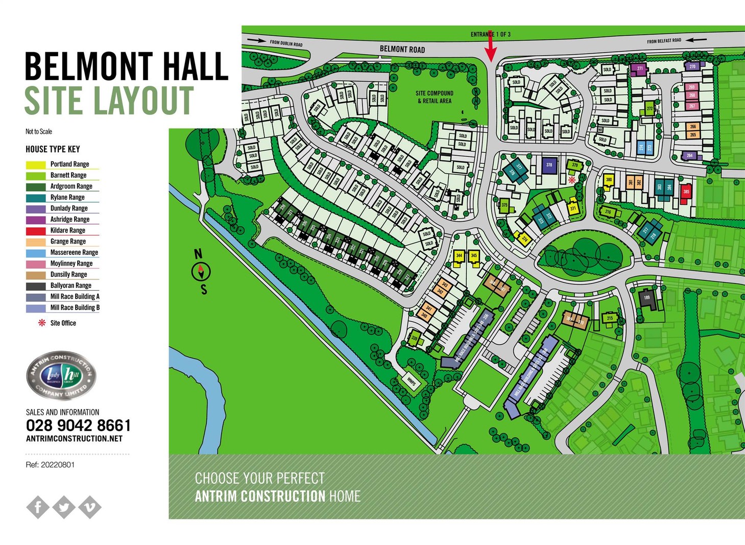 The Ardristan A28.2a, Site 202 Belmont Hall, Antrim, Antrim